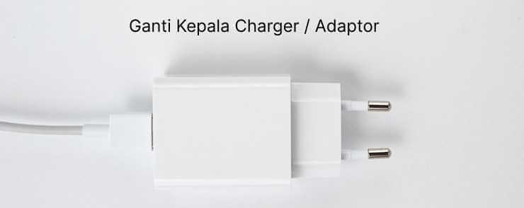 cara memperbaiki charger hp dengan ganti kepala charger