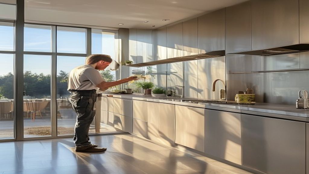 Premium German kitchen design installed in a modern home with sleek cabinets and high-end appliances