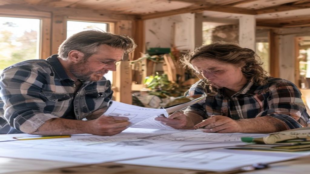 Home builders constructing new residential houses for families and individuals.
